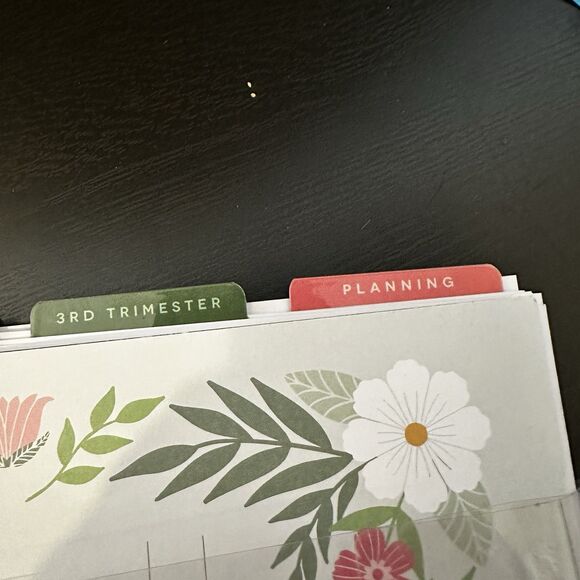 Happy Planner Pregnancy Planner Journal Insert Pages No cover Unused Ring Style - Picture 8 of 8